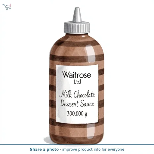 Waitrose Milk Chocolate Dessert Sauce