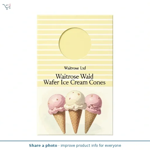 Waitrose Wafer Ice Cream Cones