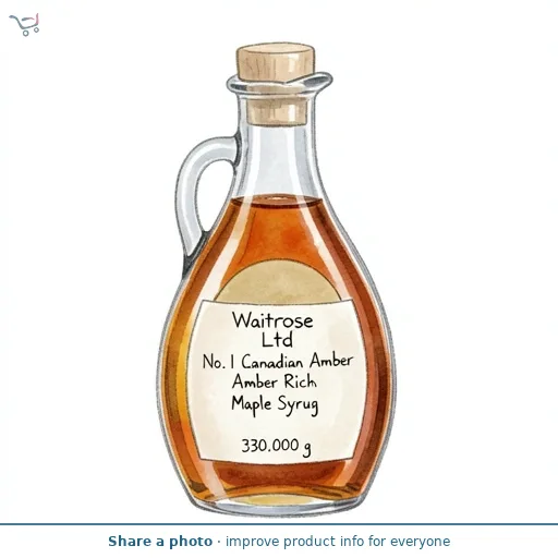 No.1 Canadian Amber Rich Maple Syrup