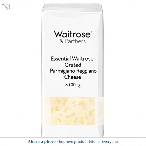 essential Waitrose grated Parmigiano Reggiano cheese