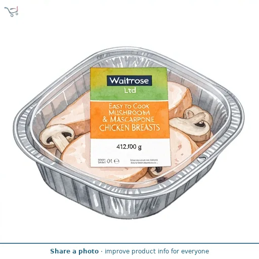 Easy to Cook Mushroom & Mascarpone Chicken Breasts