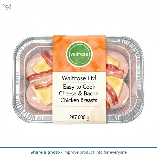 Easy to Cook Cheese & Bacon Chicken Breasts