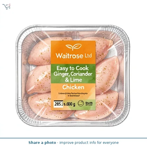 Easy to Cook Ginger, Coriander & Lime Chicken Breasts