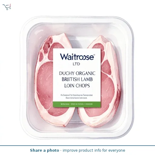 Duchy Organic British Lamb Loin Chops