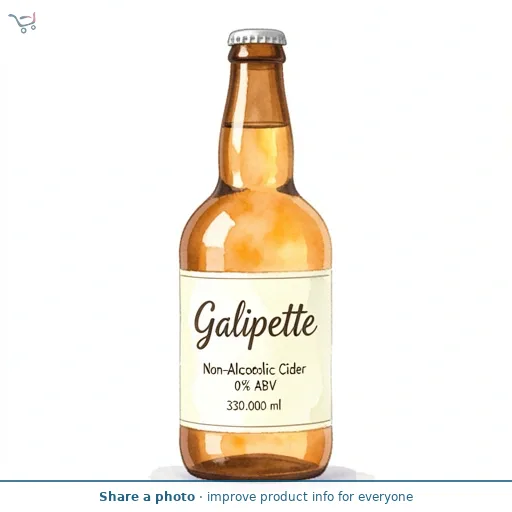 Galipette Non-Alcoholic Cider 0% ABV