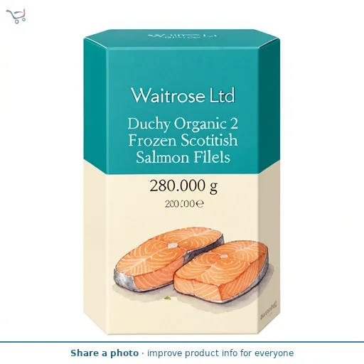 Duchy Organic 2 Frozen Scottish Salmon Fillets
