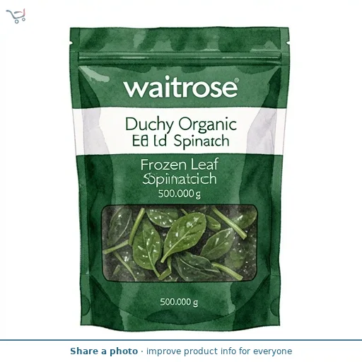 Duchy Organic Frozen Leaf Spinach