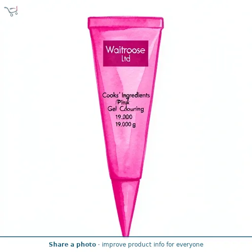 Cooks' Ingredients Pink Gel Colouring