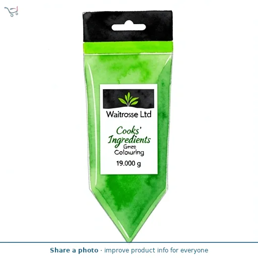 Cooks' Ingredients Green Gel Colouring