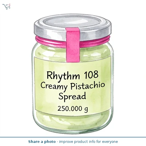 Rhythm 108 Creamy Pistachio Spread