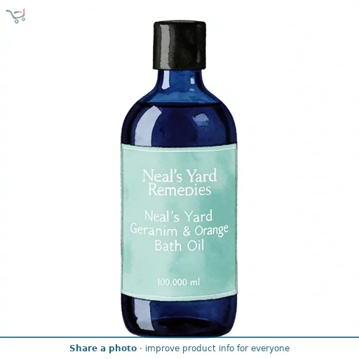 Neal's Yard Geranium & Orange Bath Oil