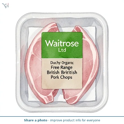 Duchy Organic Free Range British Pork Chops