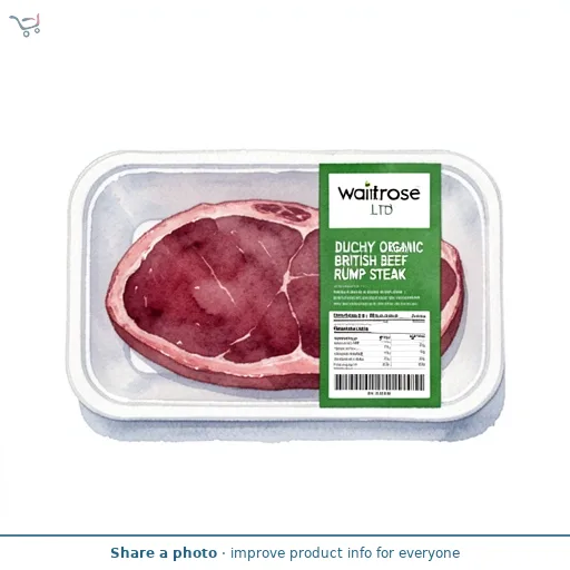 Duchy Organic British Beef Rump Steak