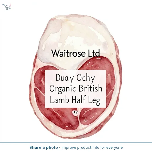 Duchy Organic British Lamb Half Leg