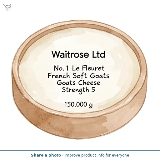 No. 1 Le Fleuret French Soft Goats Cheese Strength 5