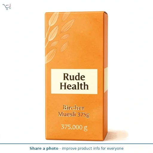 Rude Health Bircher Muesli 375g 375g