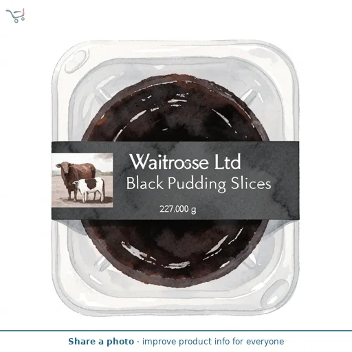 Waitrose Black Pudding Slices