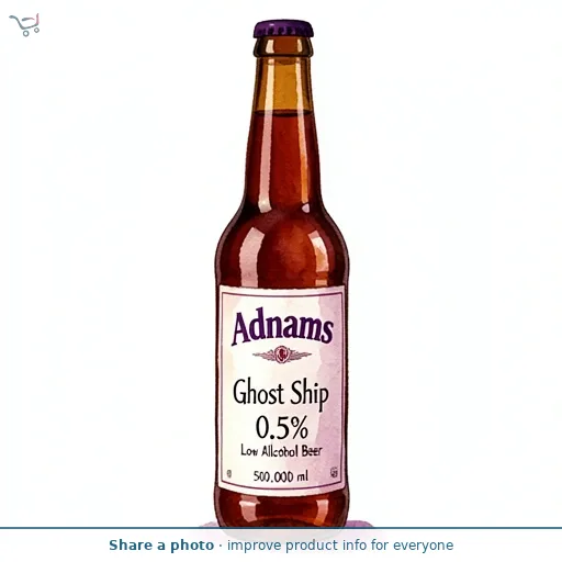 Adnams Ghost Ship 0.5% Low Alcohol Beer