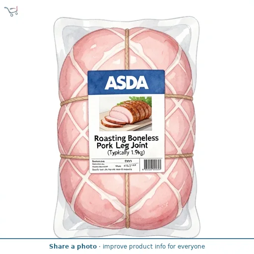 ASDA Roasting Boneless Pork Leg Joint (Typically 1.9kg) (Typically 1.9KG)
