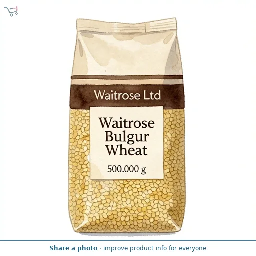 Waitrose Bulgur Wheat 500g