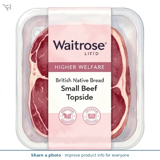 Waitrose British Native Breed Small Beef Topside
