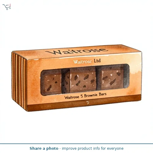 Waitrose 5 Brownie Bars