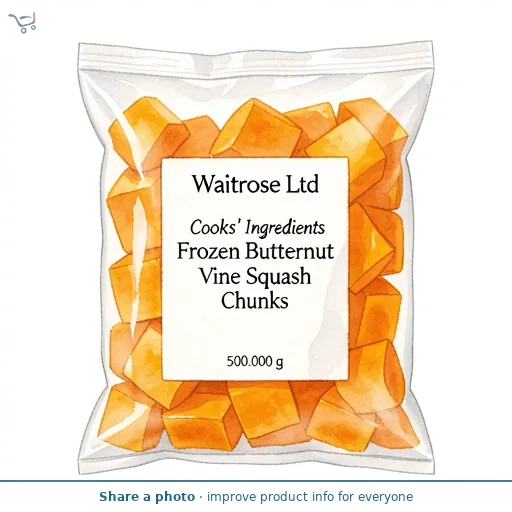 Cooks' Ingredients Frozen Butternut Vine Squash Chunks