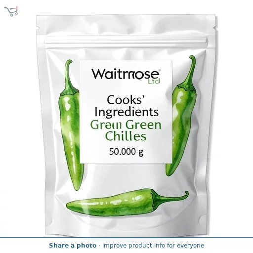 Cooks' Ingredients Green Chillies