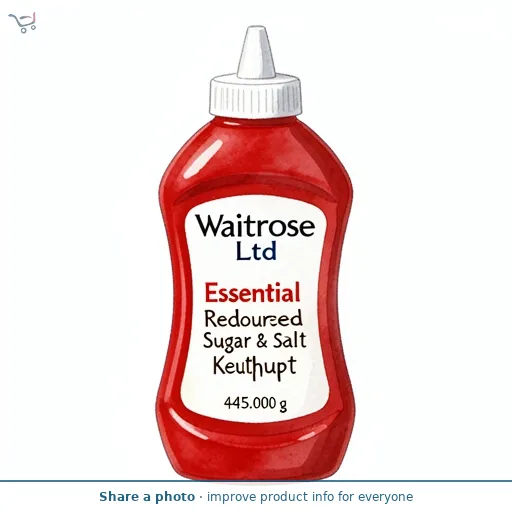 Essential Reduced Sugar & Salt Ketchup