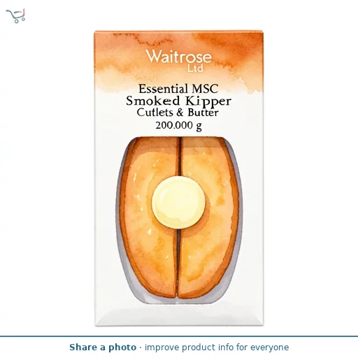 Essential MSC Smoked Kipper Cutlets & Butter