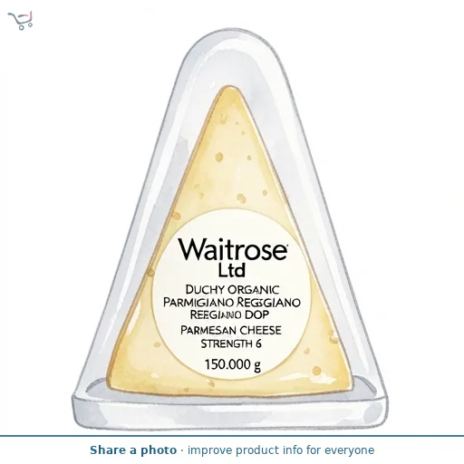 Duchy Organic Parmigiano Reggiano DOP Parmesan Cheese Strength 6