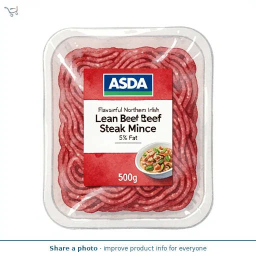 ASDA 5% Fat Beef Mince 500g