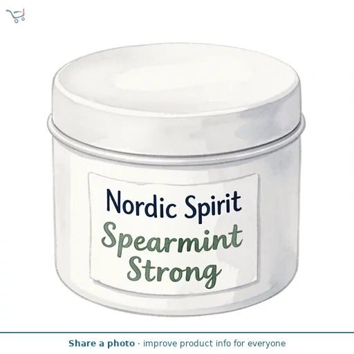 Nordic Spirit Nicotine Pouch Spearmint 9mg