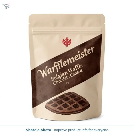 Wafflemeister Belgian Waffle Chocolate Coated