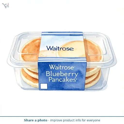Waitrose 4 Blueberry Pancakes