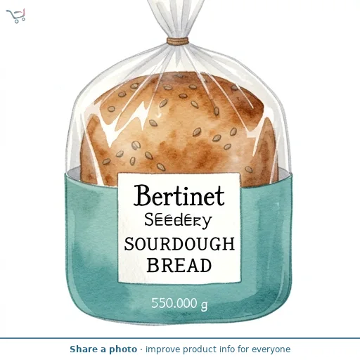 Bertinet Bakery Seeded Sourdough Bread