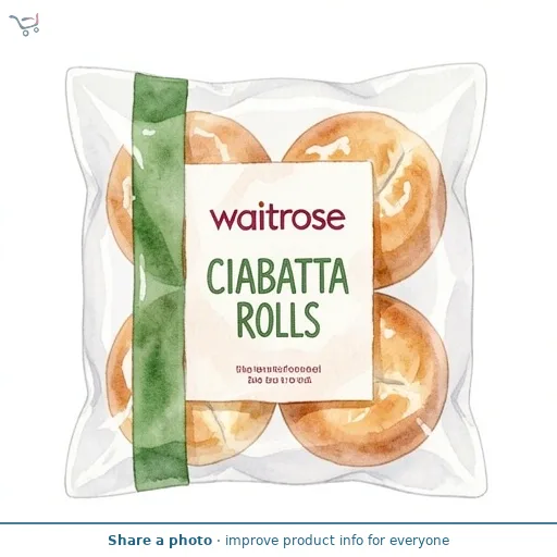 Waitrose Ciabatta Rolls