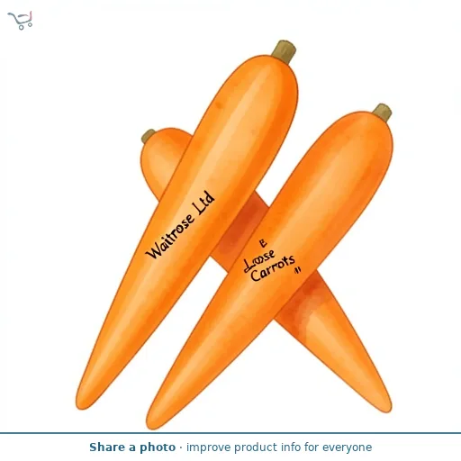Waitrose British Loose Carrots