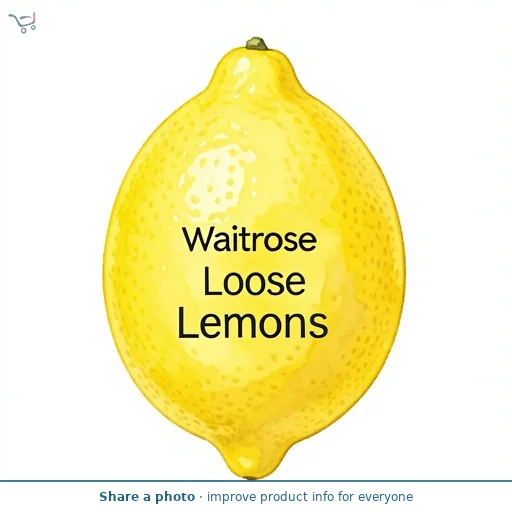 Waitrose Loose Lemons