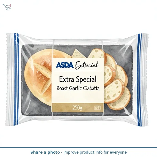 ASDA Extra Special Extra Special Roast Garlic Ciabatta 250g