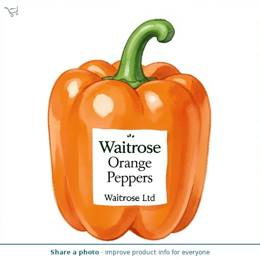 Waitrose Orange Peppers