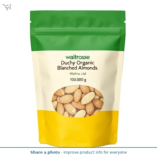 Waitrose Duchy Organic Blanched Almonds