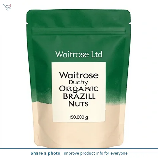 Waitrose Duchy Organic Brazil Nuts