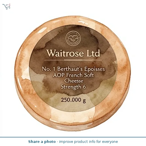 No. 1 Berthaut's Epoisses AOP French Soft Cheese Strength 6