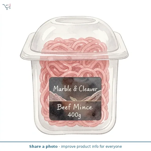 Marble & Cleaver Beef Mince 400g