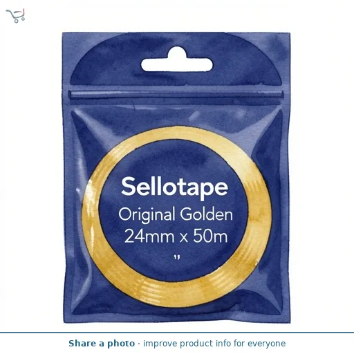 Sellotape Original Golden 24mm x 50m