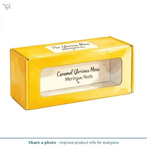 The Glorious Mess 4 x Caramel Meringue Nests Dessert Box