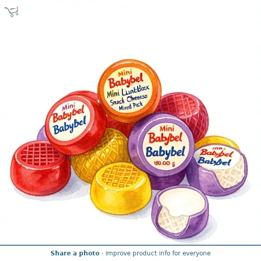 Babybel Mini Lunchbox Snack Cheese Mixed Pack