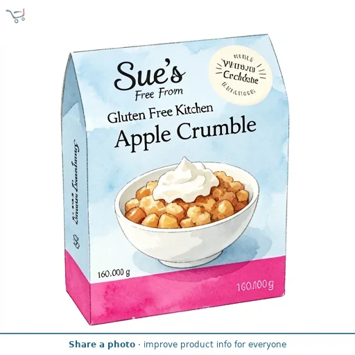 Sue's Gluten Free Kitchen Apple Crumble