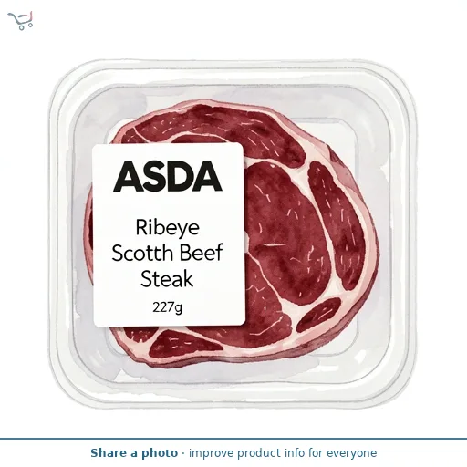 ASDA Ribeye Scotch Beef Steak 227g